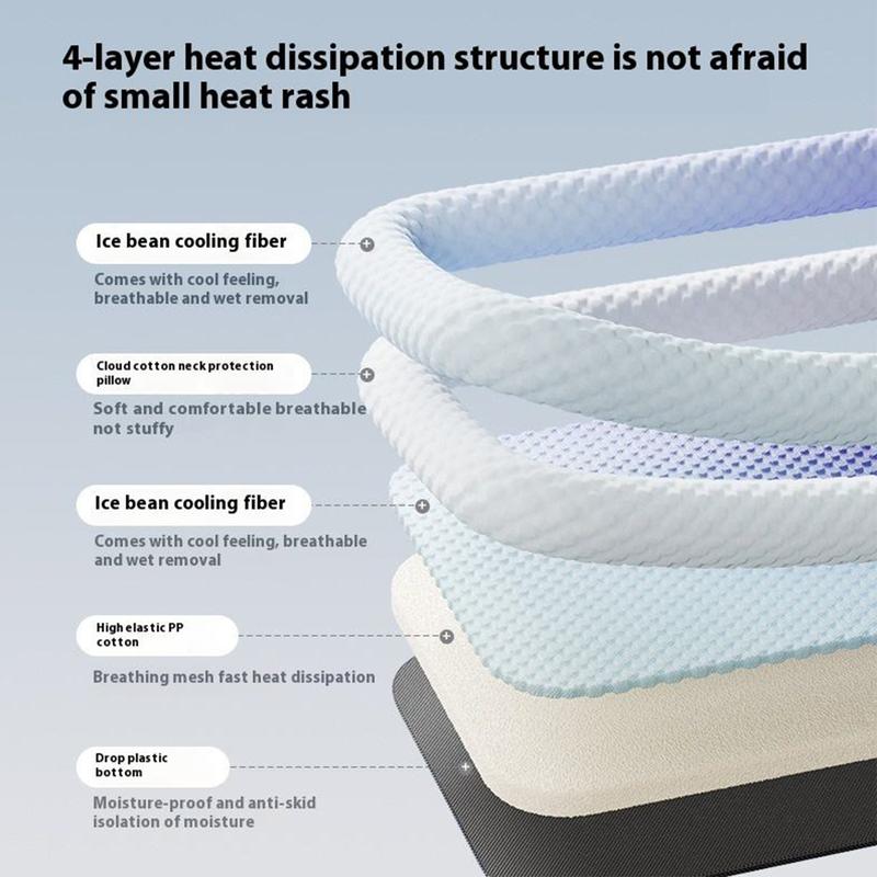 Pet Cooling Pad Mat for Dogs and Cats - Ice Silk Summer Cool Bed Blanket in Gradient Colours