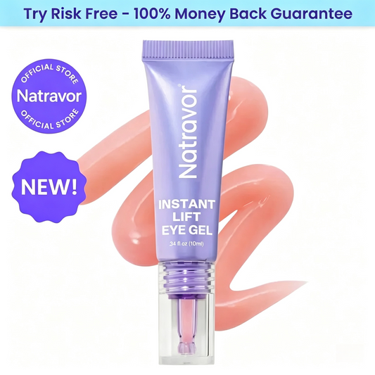 ✨ Natravor Instant Lift Eye Gel – Smooth Wrinkles & Reduce the Look of Under-Eye Bags 👁️💜