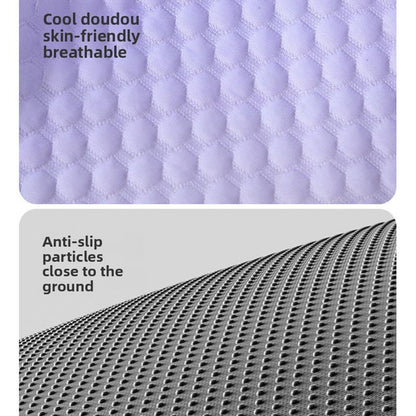 Pet Cooling Pad Mat for Dogs and Cats - Ice Silk Summer Cool Bed Blanket in Gradient Colours