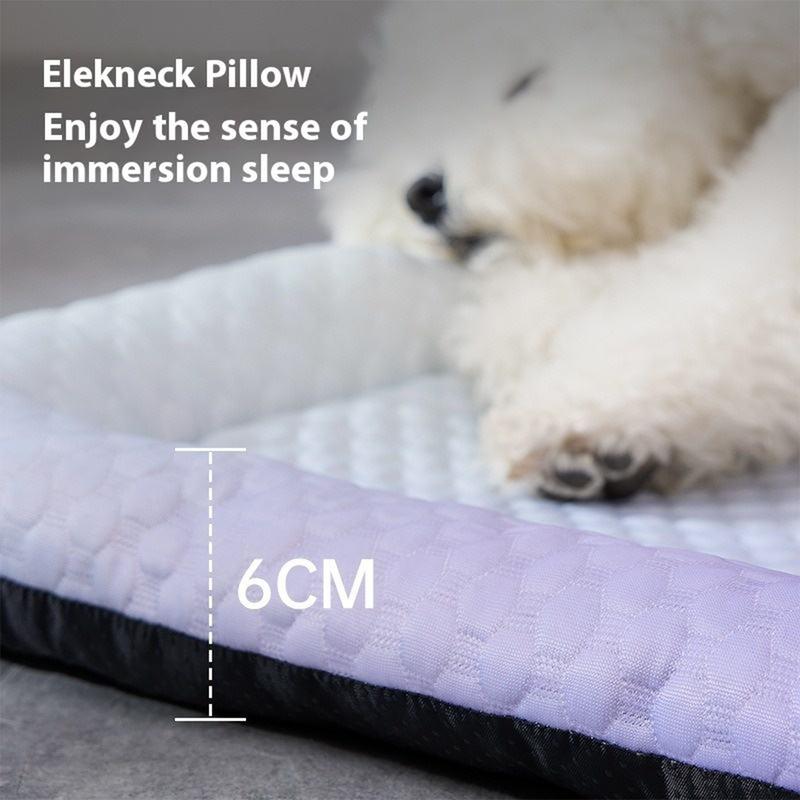 Pet Cooling Pad Mat for Dogs and Cats - Ice Silk Summer Cool Bed Blanket in Gradient Colours