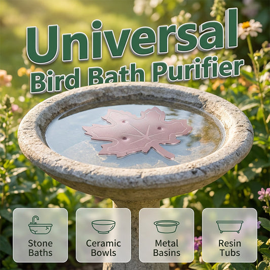 ⏰Buy 1 Get 1 Free⏳🍁Universal Fit Bird Bath Purifier